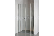 Arttec SALOON F9 sprchové lietacie dvere do niky 117-122x195 cm,sklo Grape,rám Chróm