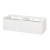 Mereo Mailo, kúpeľňová skrinka 121cm, biela, chróm madlo