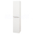 Mereo Mailo, kúpeľňová skrinka vysoká 170 cm, biela, chróm madlo