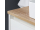 Mereo Mailo, Opto, kúpeľňová doska na skrinku 61 cm, dub Riviera