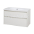 Mereo Opto, kúpeľňová skrinka s umývadlom z liateho mramoru 101 cm, biela