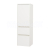 Mereo Opto kúpeľňová skrinka vysoká 125 cm, pravé otváranie, biela