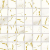 Rako CAVA dlažba-mozaika set 30x30cm 5x5cm, Zlatá lesklá, Rektif. WDM06831, 1.tr.