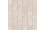 Rako LAMPEA mozaika set 30x30cm 5x5cm, Béžová mat/lesk, Rektif. WDM06688, 1.tr.