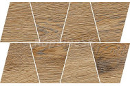 Cersanit GRANDWOOD RUSTIC Chocolate 19X30,6 mozaika matná, OD498-089, 1.tr.