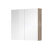 Mereo Aira, Ponte kúpeľňová galerka 80 cm, zrkadlová skrinka, dub Kronberg