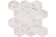 Cersanit CARRARA MOSAIC WHITE 28X29,7 mozaika, Rekt. OD001-022, 1.tr.
