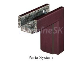PORTA Doors bežné (obyčajné) falcové prevedenie dvere so zárubňou, záklapka 6cm alebo 8cm