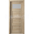 PORTA Doors SET Rámové dvere VERTE PREMIUM A.1 skloMat, 3Dfólia Dub Klasický+zárubeň