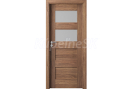 PORTA Doors SET Rámové dvere VERTE PREMIUM A.2 skloMat, 3Dfólia Dub Kalifornia+zárubeň