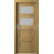 PORTA Doors SET Rámové dvere VERTE PREMIUM A.2 skloMat, 3Dfólia Dub Prírodný+zárubeň