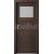 PORTA Doors SET Rámové dvere VERTE PREMIUM B.1 skloMat, 3Dfólia Dub Havana+zárubeň