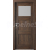 PORTA Doors SET Rámové dvere VERTE PREMIUM B.1 skloMat, 3Dfólia Dub Šarlátový+zárubeň