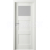 PORTA Doors SET Rámové dvere VERTE PREMIUM B.1 skloMat, 3Dfólia Wenge White+zárubeň