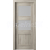 PORTA Doors SET Rámové dvere VERTE PREMIUM B.2 skloMat, 3Dfólia Agát Strieborný+zárubeň