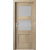 PORTA Doors SET Rámové dvere VERTE PREMIUM B.2 skloMat, 3Dfólia Dub Klasický+zárubeň