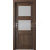 PORTA Doors SET Rámové dvere VERTE PREMIUM B.2 skloMat, 3Dfólia Dub Šarlátový+zárubeň