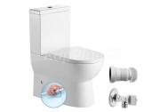 Aqualine JALTA RIMLESS WC-kombi komplet+sedátko SC+pripojenie odpadu+roh.ventil