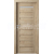 PORTA Doors SET Rámové dvere VERTE PREMIUM D.1 skloMat, 3Dfólia Dub Klasický+zárubeň
