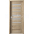 PORTA Doors SET Rámové dvere VERTE PREMIUM D.6 skloMat, 3Dfólia Dub Klasický+zárubeň