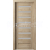 PORTA Doors SET Rámové dvere VERTE PREMIUM D.7 skloMat, 3Dfólia Dub Klasický+zárubeň