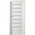 PORTA Doors SET Rámové dvere VERTE PREMIUM D.7 skloMat, 3Dfólia Wenge White+zárubeň