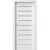 PORTA Doors SET Rámové dvere KONCEPT A7, sklo Matné, Premium fólia Biela + zárubňa