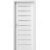 PORTA Doors SET Rámové dvere KONCEPT A5, sklo Matné, Premium fólia Biela + zárubňa