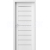 PORTA Doors SET Rámové dvere KONCEPT A1, sklo Matné, Premium fólia Biela + zárubňa