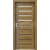 PORTA Doors SET Rámové dvere KONCEPT A4, sklo Matné, 3D fólia Agát Medový + zárubňa