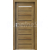 PORTA Doors SET Rámové dvere KONCEPT A1, sklo Matné, 3D fólia Agát Medový + zárubňa