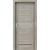 PORTA Doors SET Rámové dvere KONCEPT A8, sklo Matné, 3D fólia Agát Strieborný + zárubňa