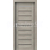 PORTA Doors SET Rámové dvere KONCEPT A1, sklo Matné, 3D fólia Agát Strieborný + zárubňa