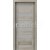 PORTA Doors SET Rámové dvere KONCEPT C5, sklo Matné, 3D fólia Agát Strieborný + zárubňa