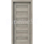 PORTA Doors SET Rámové dvere KONCEPT C0, plné, 3D fólia Agát Strieborný + zárubňa