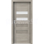 PORTA Doors SET Rámové dvere KONCEPT H2, sklo Matné, 3D fólia Agát Strieborný + zárubňa