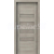 PORTA Doors SET Rámové dvere KONCEPT H0, plné, 3D fólia Agát Strieborný + zárubňa