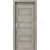 PORTA Doors SET Rámové dvere KONCEPT K0, plné, 3D fólia Agát Strieborný + zárubňa