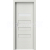 PORTA Doors SET Rámové dvere KONCEPT H1, sklo Matné, 3D fólia Wenge White + zárubňa
