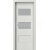 PORTA Doors SET Rámové dvere KONCEPT K2, sklo Matné, 3D fólia Wenge White + zárubňa