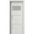 PORTA Doors SET Rámové dvere KONCEPT K1, sklo Matné, 3D fólia Wenge White + zárubňa