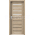 PORTA Doors SET Rámové dvere KONCEPT A4, sklo Matné, 3D fólia Dub Klasický + zárubňa
