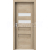PORTA Doors SET Rámové dvere KONCEPT H2, sklo Matné, 3D fólia Dub Klasický + zárubňa