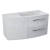 Sapho JULIE umývadlová skrinka 105x55x46,5cm, umývadlo ARAS, pravá, biela