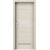PORTA Doors SET Rámové dvere KONCEPT A8, sklo Matné, 3D fólia Dub Škandinávsky + zárubňa