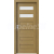 PORTA Doors SET Rámové dvere KONCEPT C2, sklo Matné, 3D fólia Dub Prírodný + zárubňa