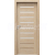 PORTA Doors SET Rámové dvere KONCEPT A7, sklo Matné, 3D fólia Buk Škandinávsky + zárubňa