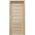 PORTA Doors SET Rámové dvere KONCEPT A6, sklo Matné, 3D fólia Buk Škandinávsky + zárubňa