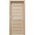 PORTA Doors SET Rámové dvere KONCEPT A5, sklo Matné, 3D fólia Buk Škandinávsky + zárubňa