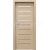 PORTA Doors SET Rámové dvere KONCEPT A4, sklo Matné, 3D fólia Buk Škandinávsky + zárubňa